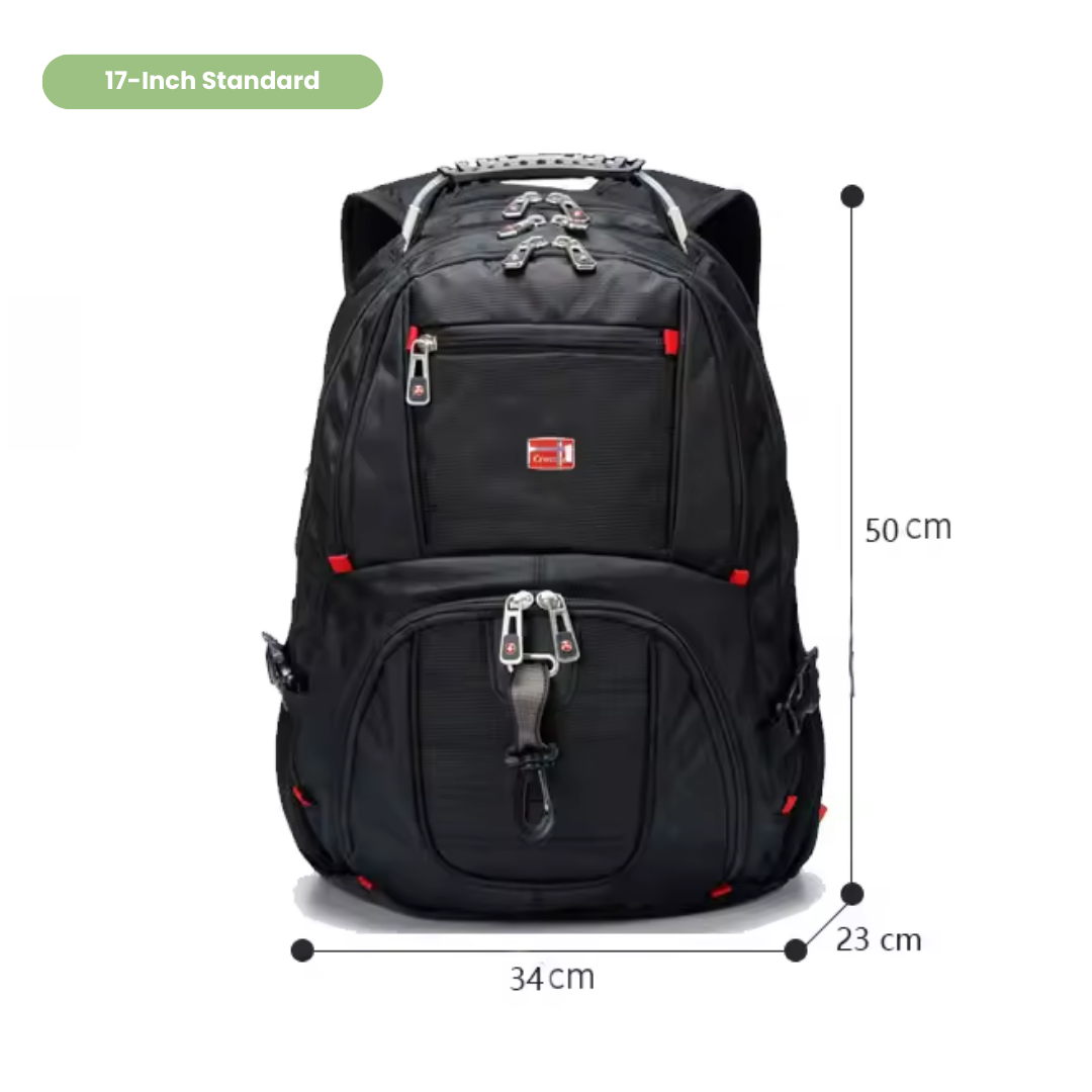 Laptop Backpack - Multifunctional - 17 Inch