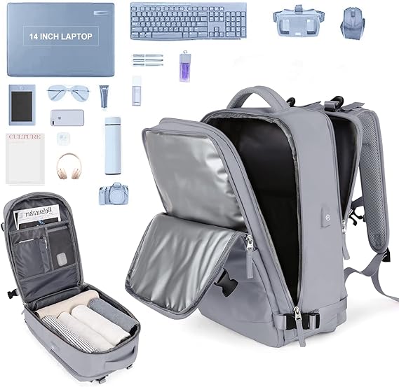 Backpack - Handbag Bag - USB charging