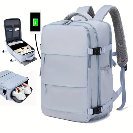 Backpack - Handbag Bag - USB charging