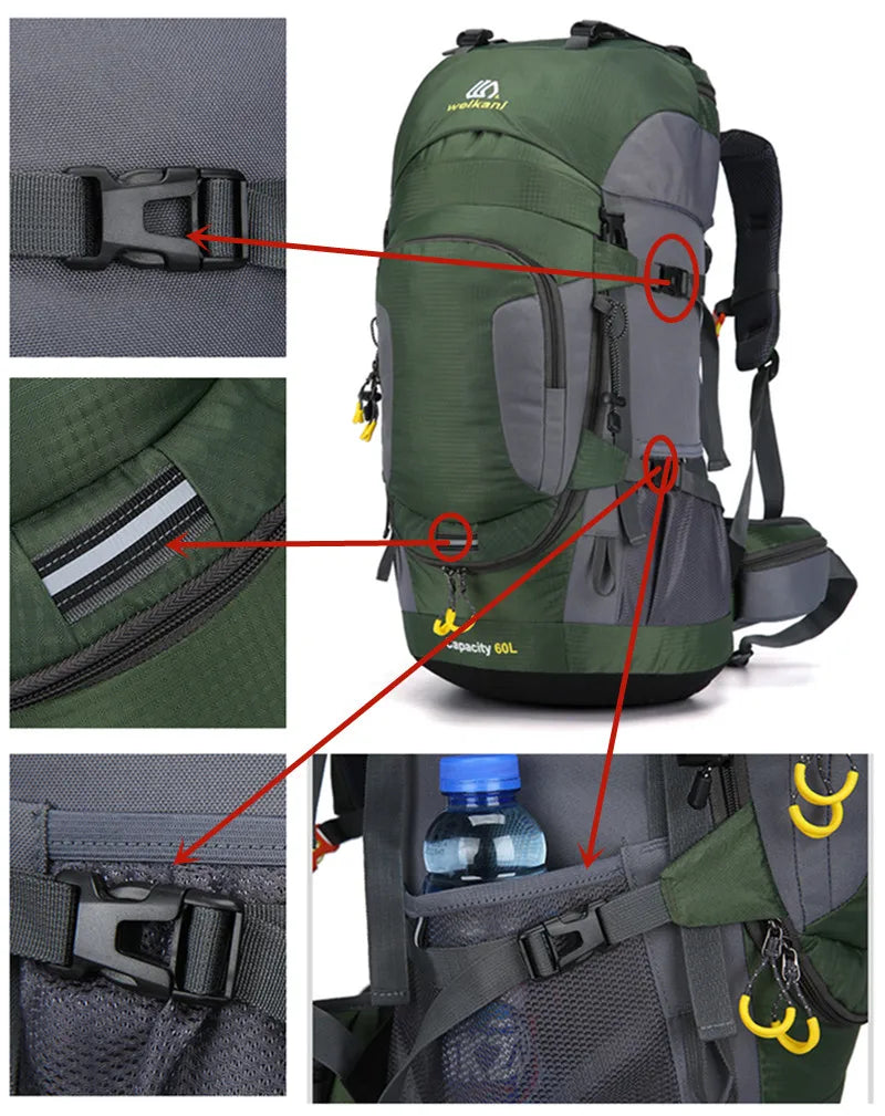 BeyondPeaks - 60L Backpack - Waterproof