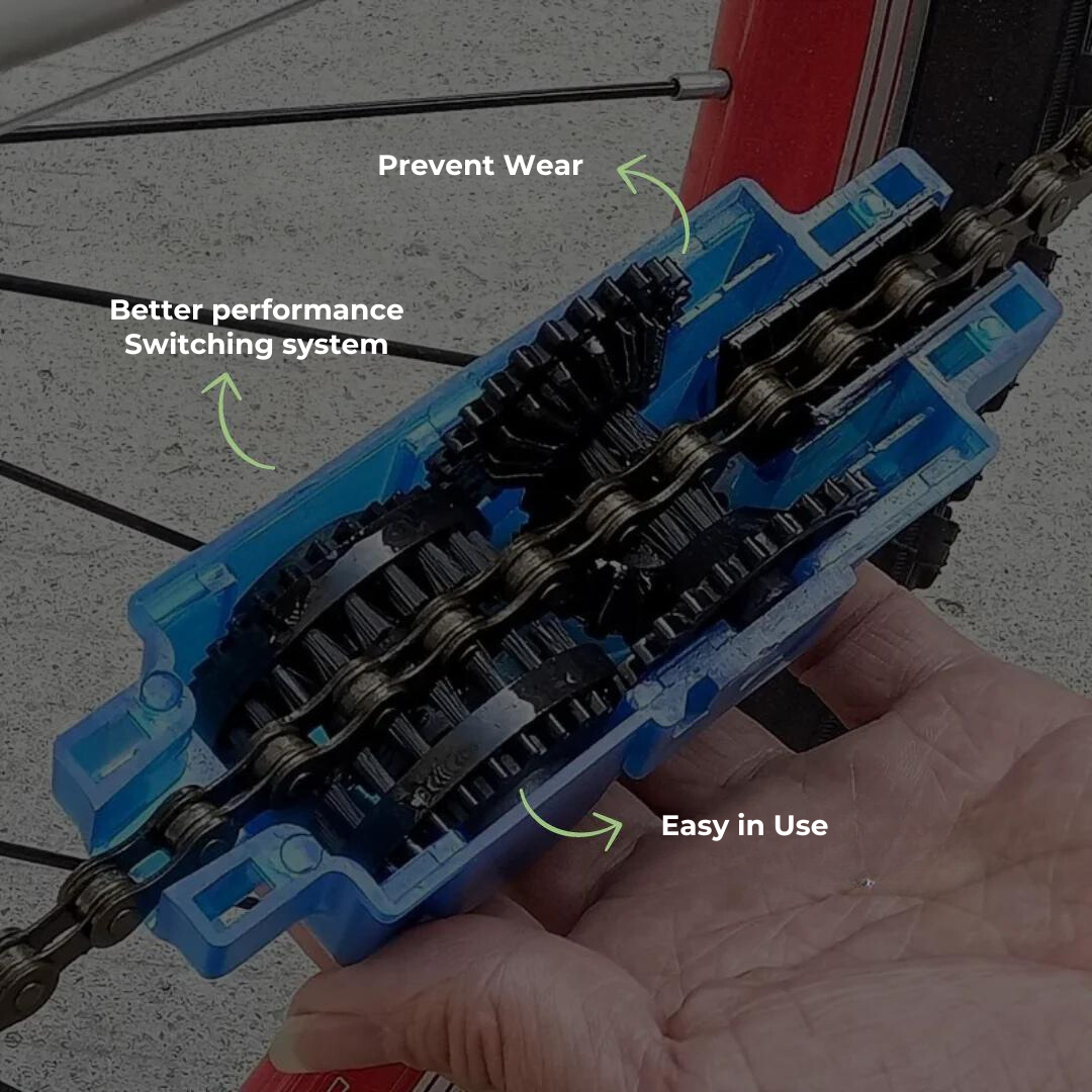 BeyondPeaks - Bike Chain Cleaning Set - 4 Piece