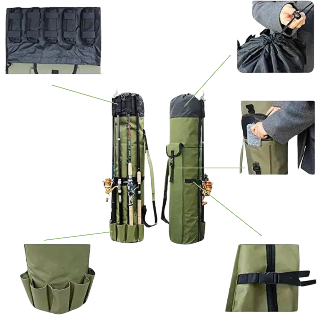 BeyondPeaks - Fishing rod bag - Army Green