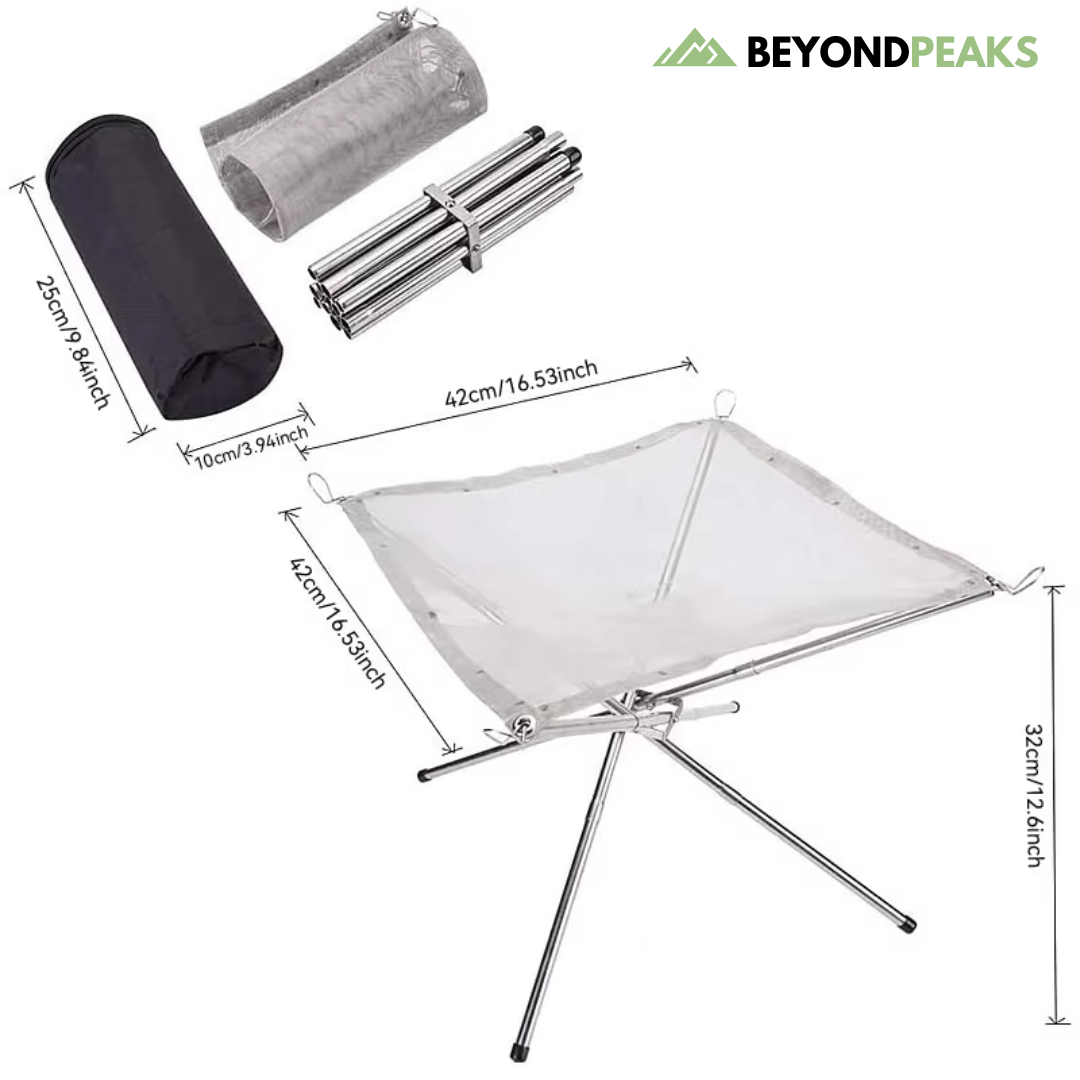 BeyondPeaks - Foldable Campfire Stand