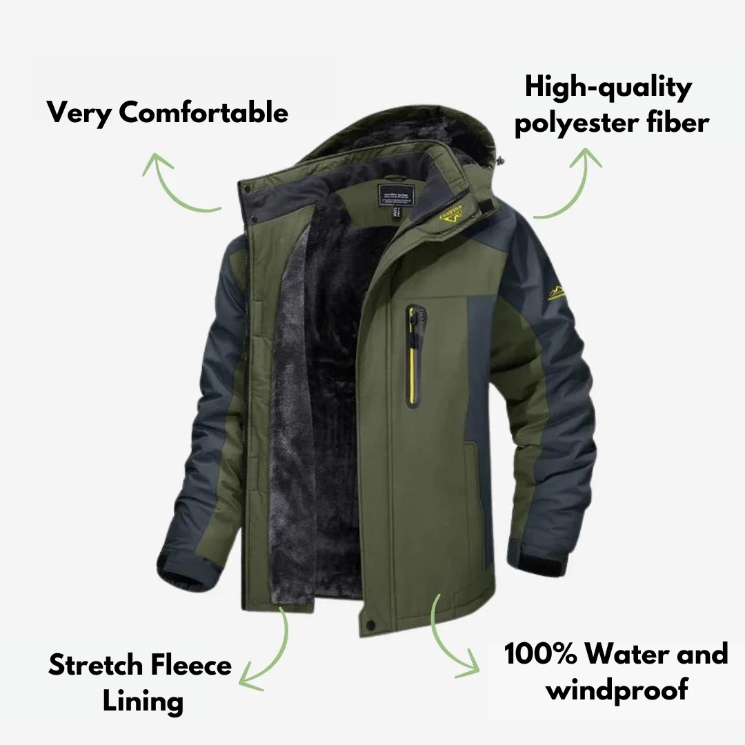 BeyondPeaks - Lined Outdoor Jacket - Windproof and Waterproof