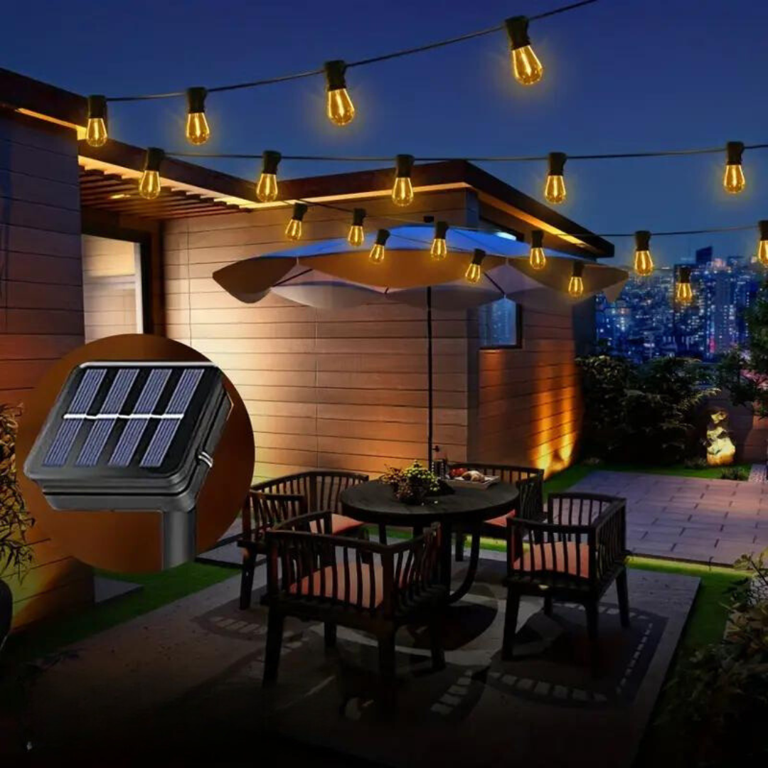 BeyondPeaks - Solar-Powered LED Light Garland