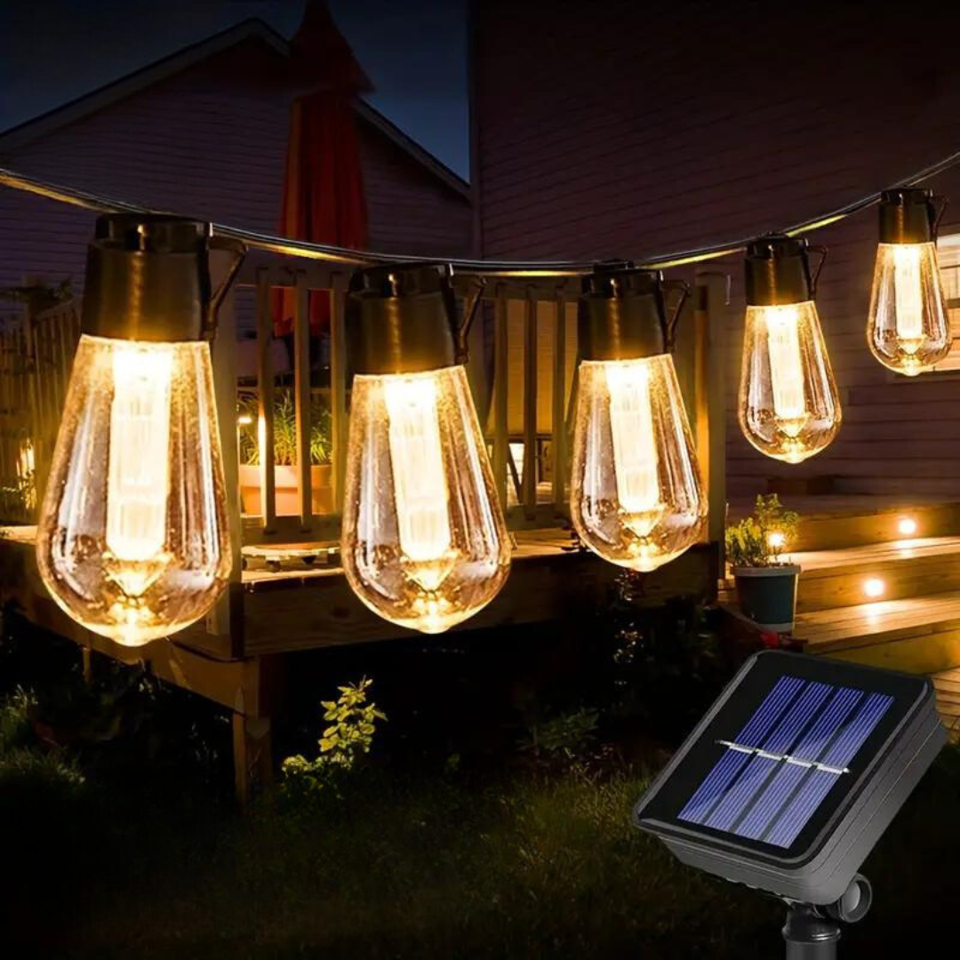 BeyondPeaks - Solar-Powered LED Light Garland