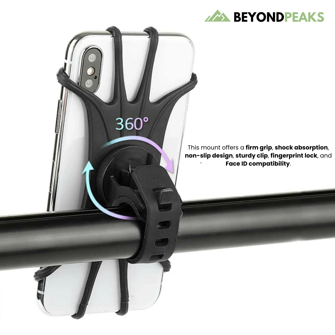 BeyondPeaks - Stable 360° Bicycle Phone Holder