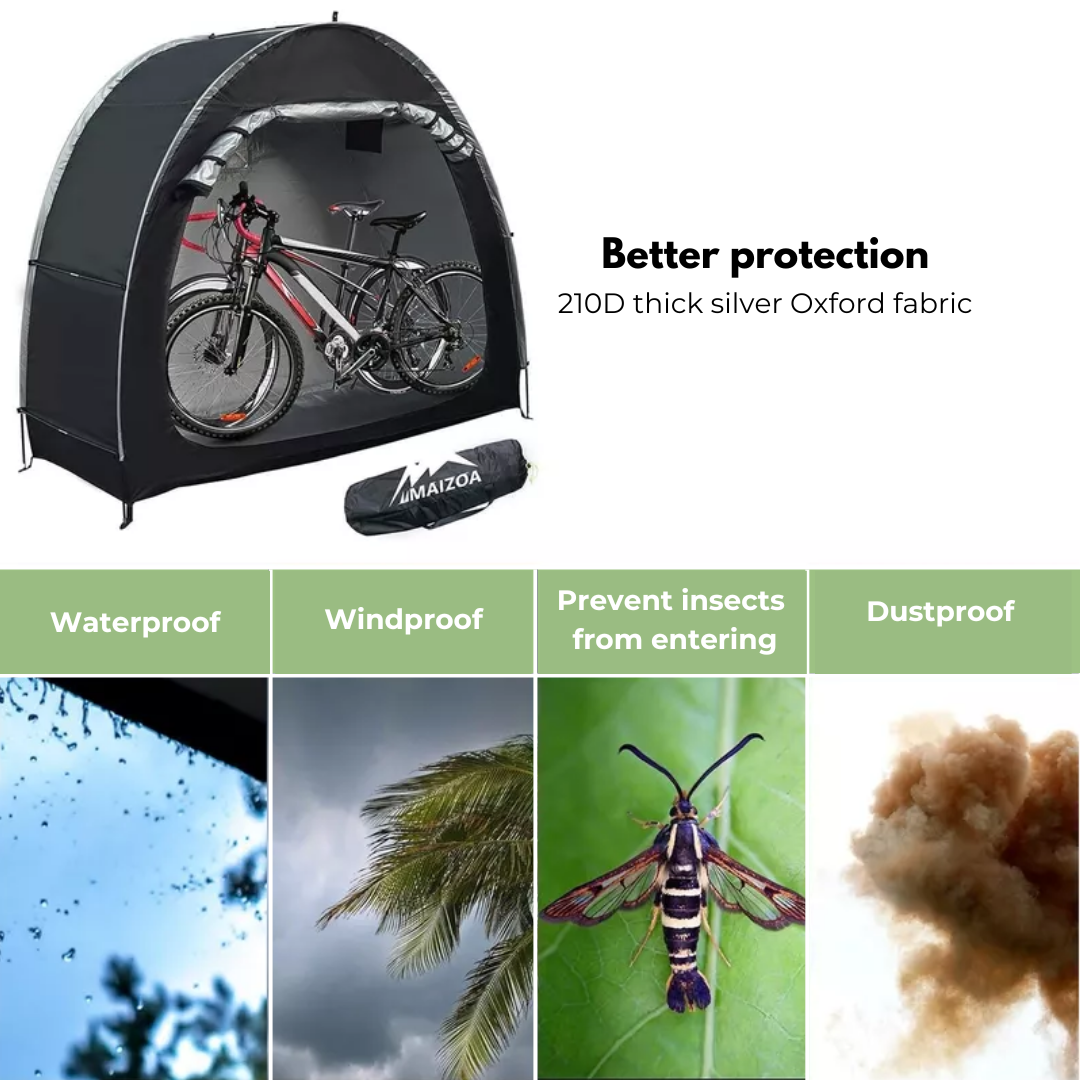 Bicycle Tent - 2 Bikes - Bike Storage