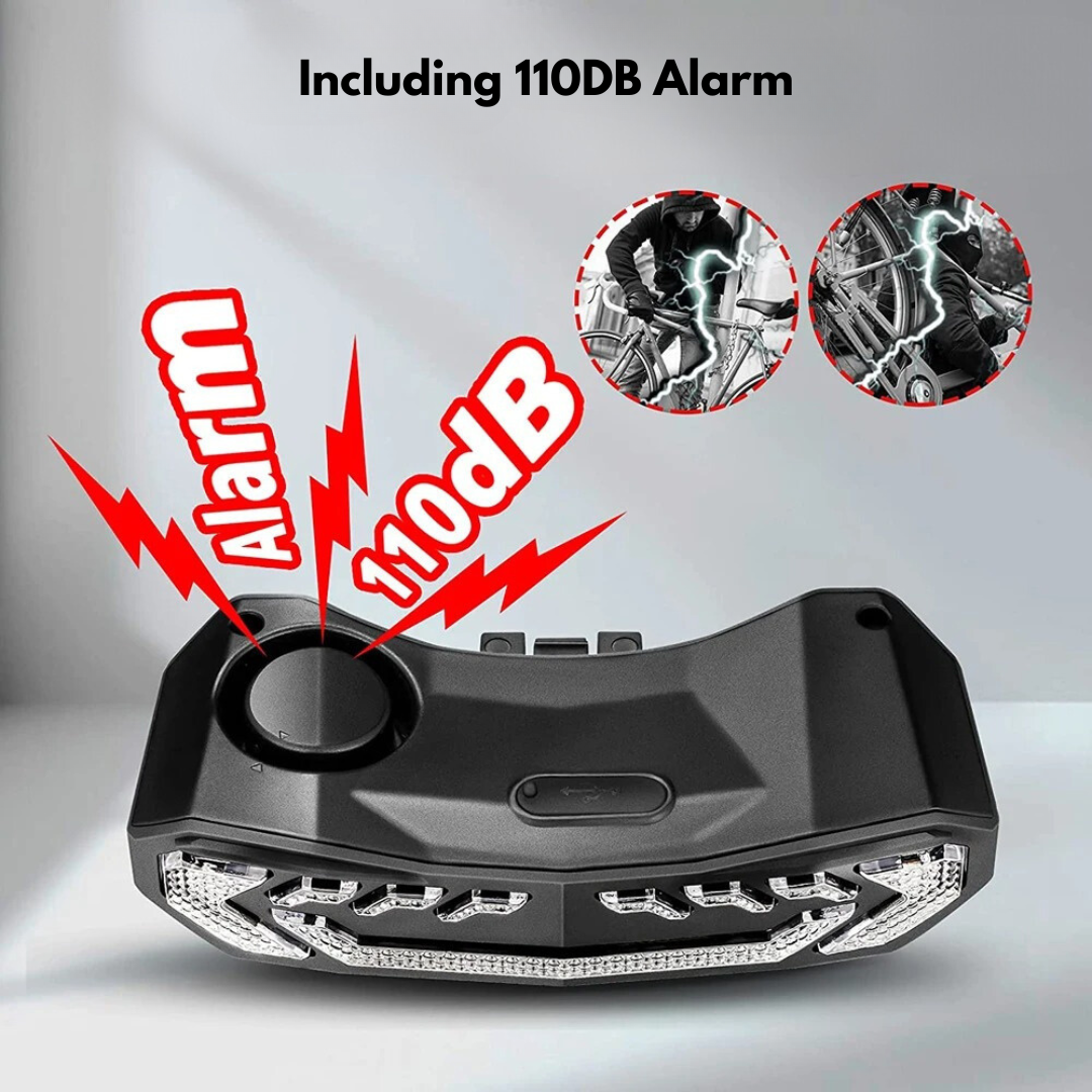 Bicycle lights - Turn signal - Alarm