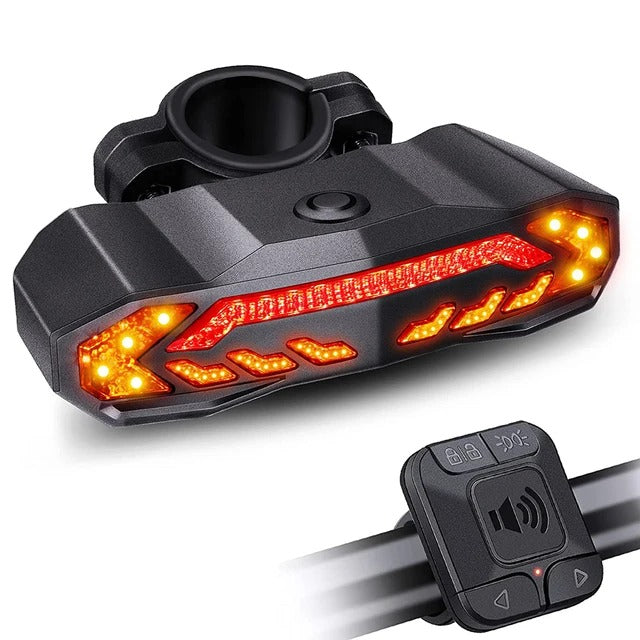 Bicycle lights - Turn signal - Alarm