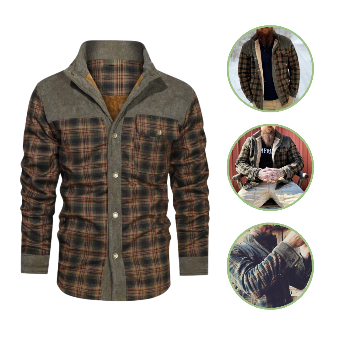 Checkered Jacket - Outdoor - Man