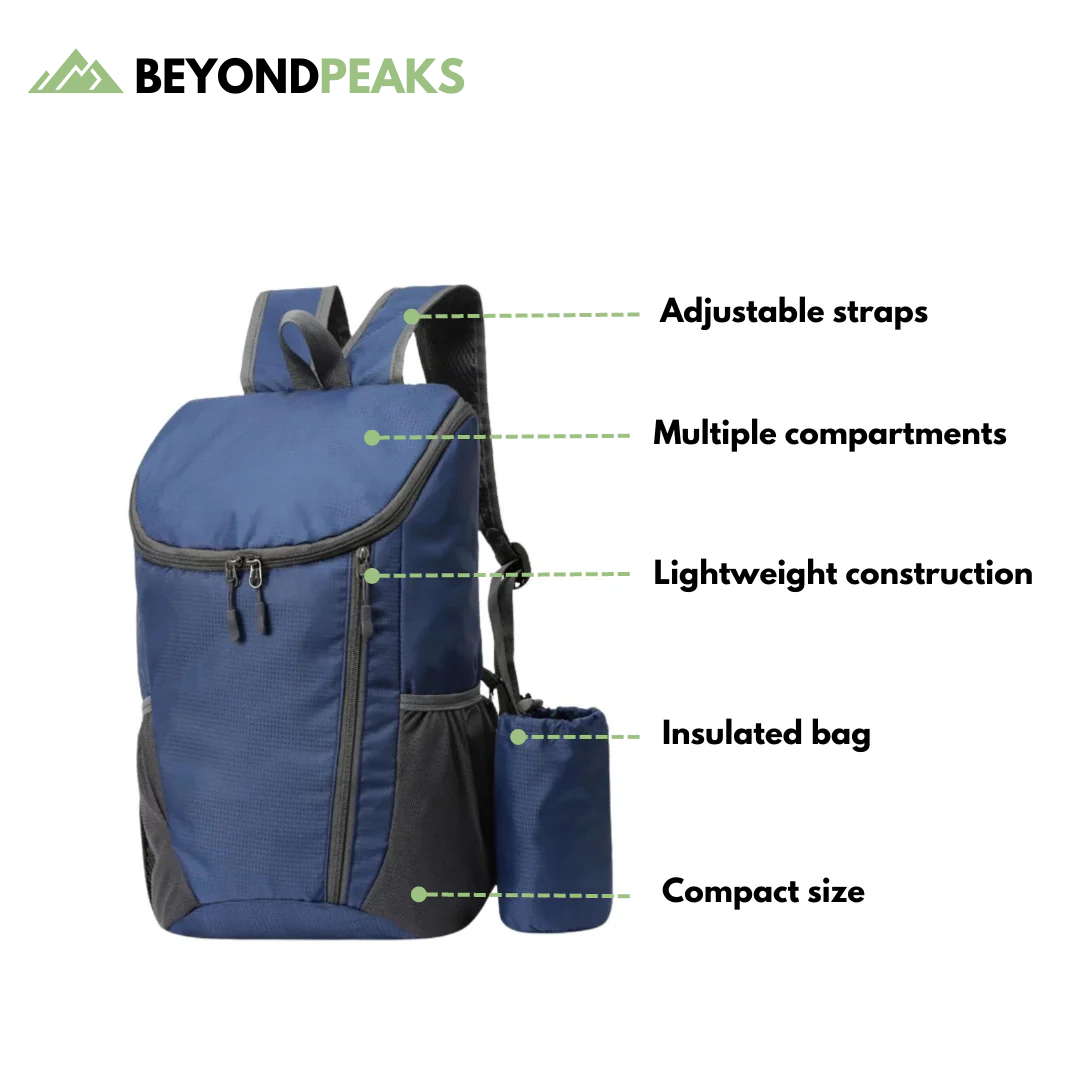 Compact Foldable Backpack - Compact - Outdoors