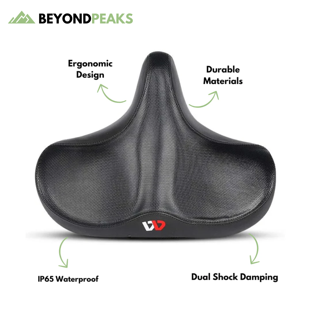 Ergonomic Bike Saddle - No More Saddle Pain