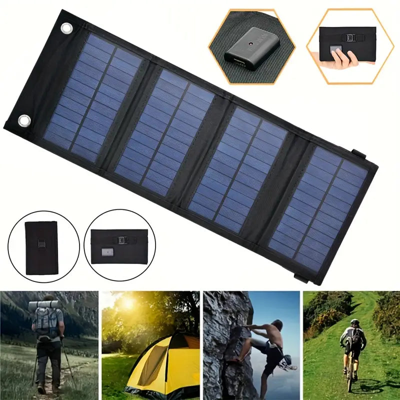 Foldable Solar Panel - 1 USB Port