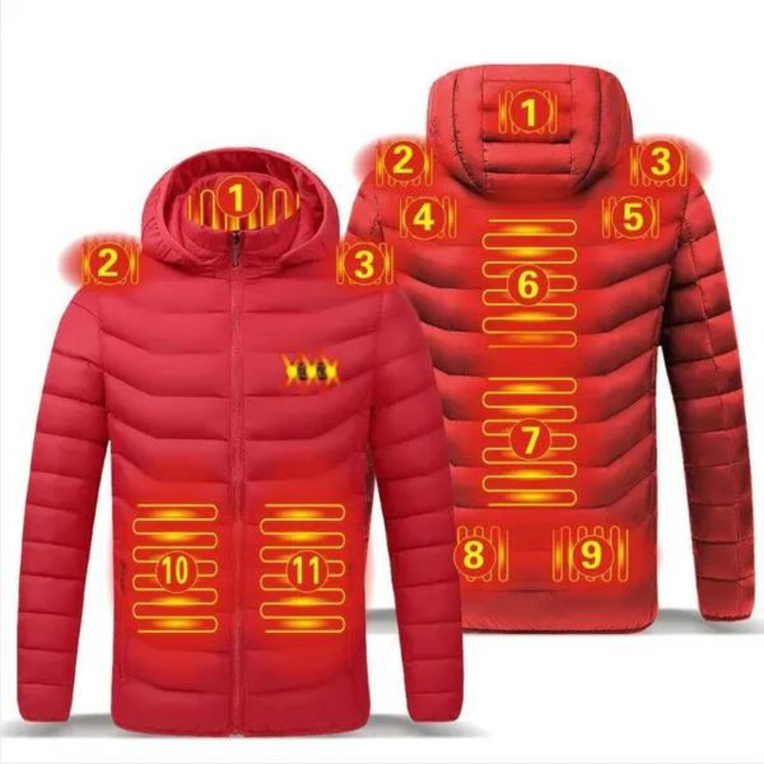 Heated Jacket - 11 Areas - Winter Coat