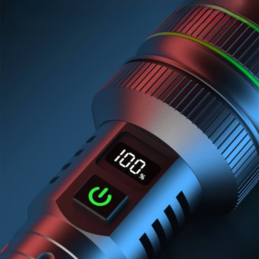 LED Flashlight - Zoomable 3 KM