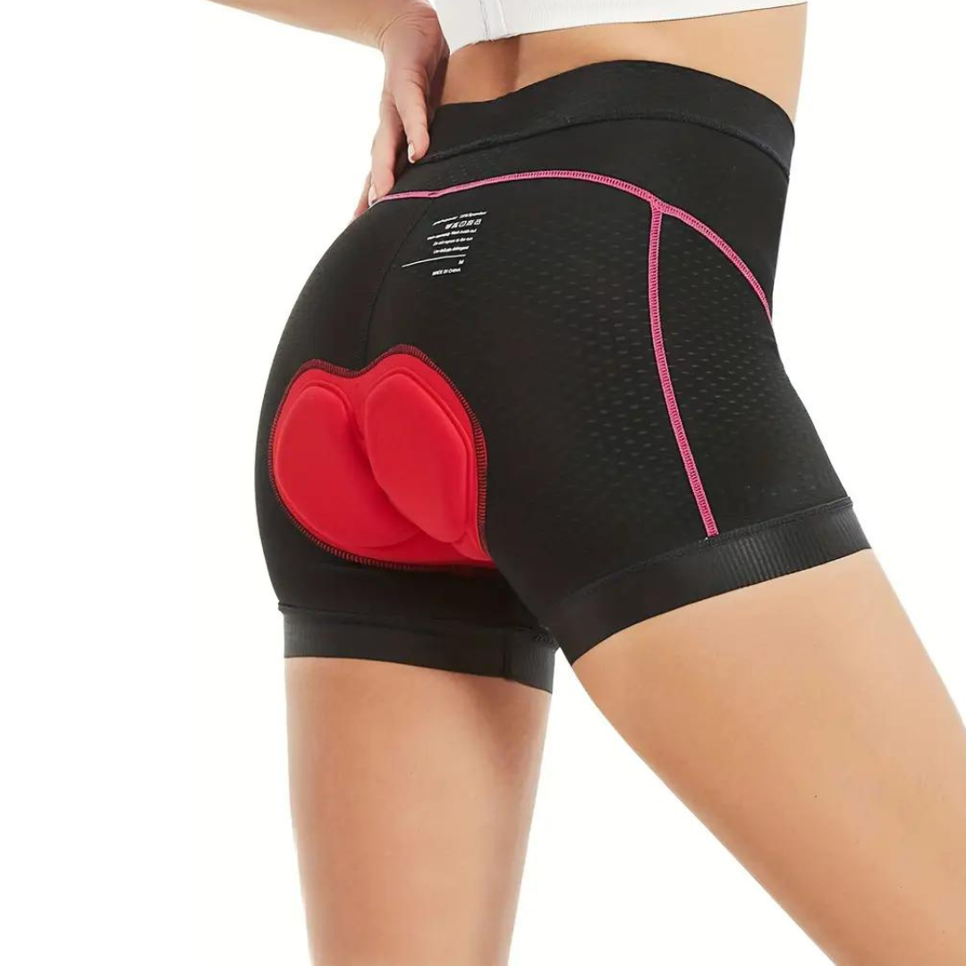 Ladies Cycling Shorts - With Chamois - Against Saddle Pain