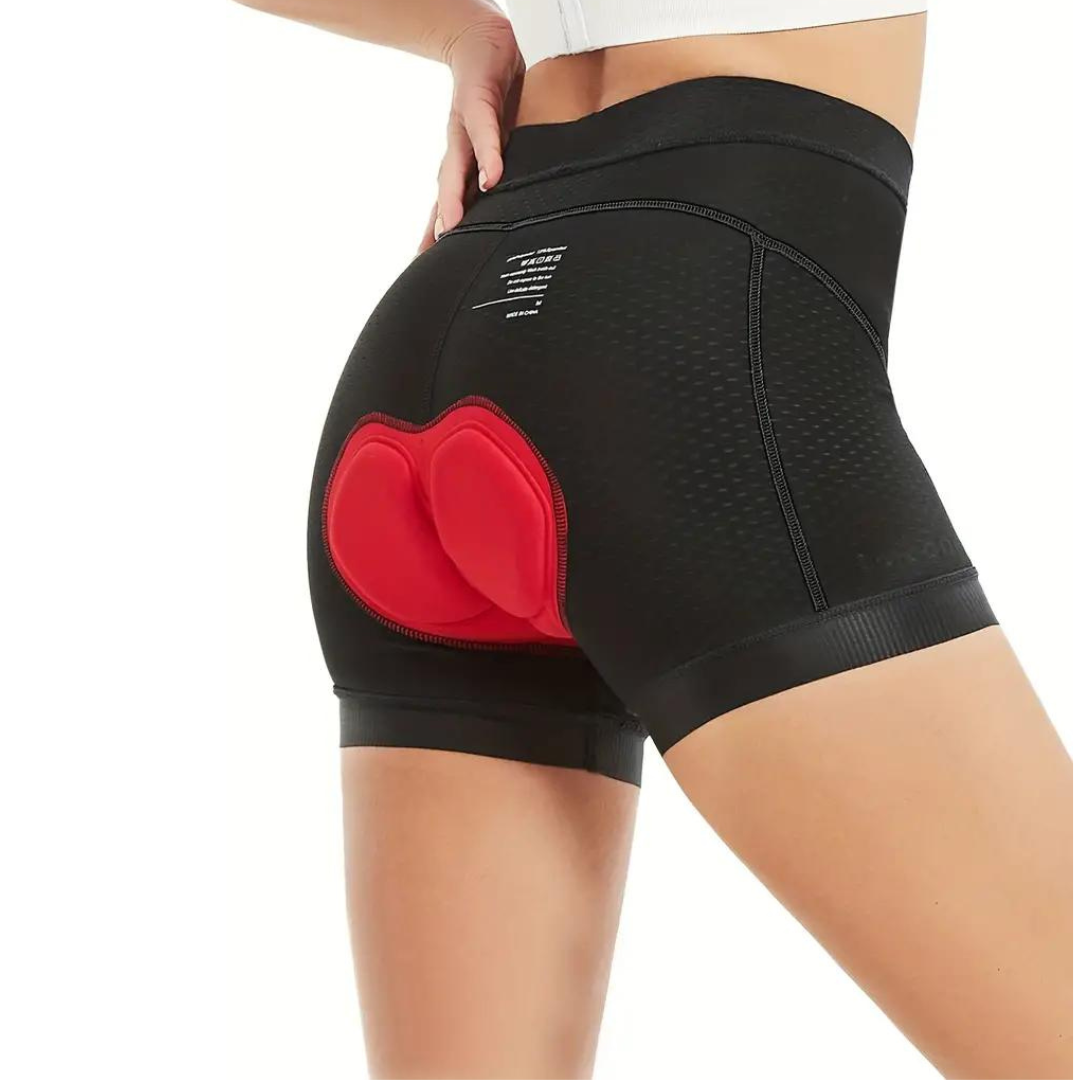 Ladies Cycling Shorts - With Chamois - Against Saddle Pain