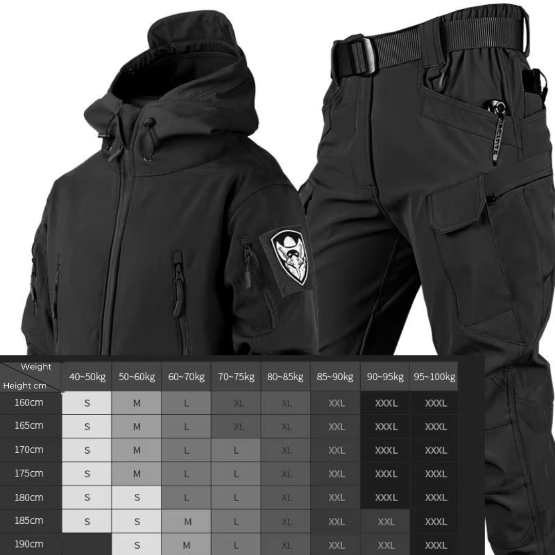 Military Tactical Set - Jacket & Pants - Softshell