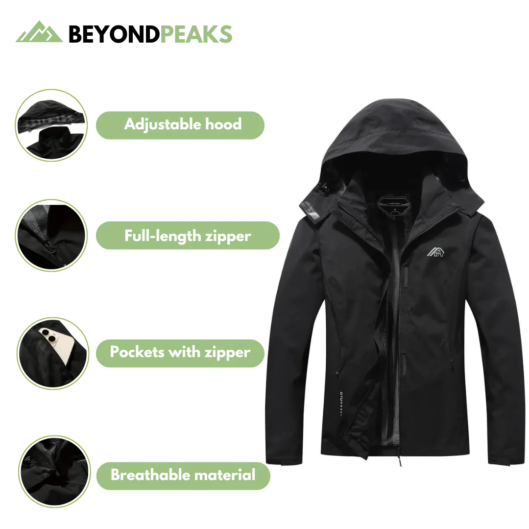 Outdoor Ladies Autumn Jacket - Windproof - Water Repellent