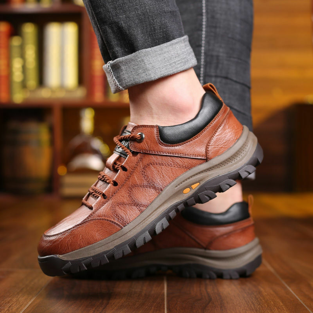 Outdoor Men's Sneaker - PE Leather