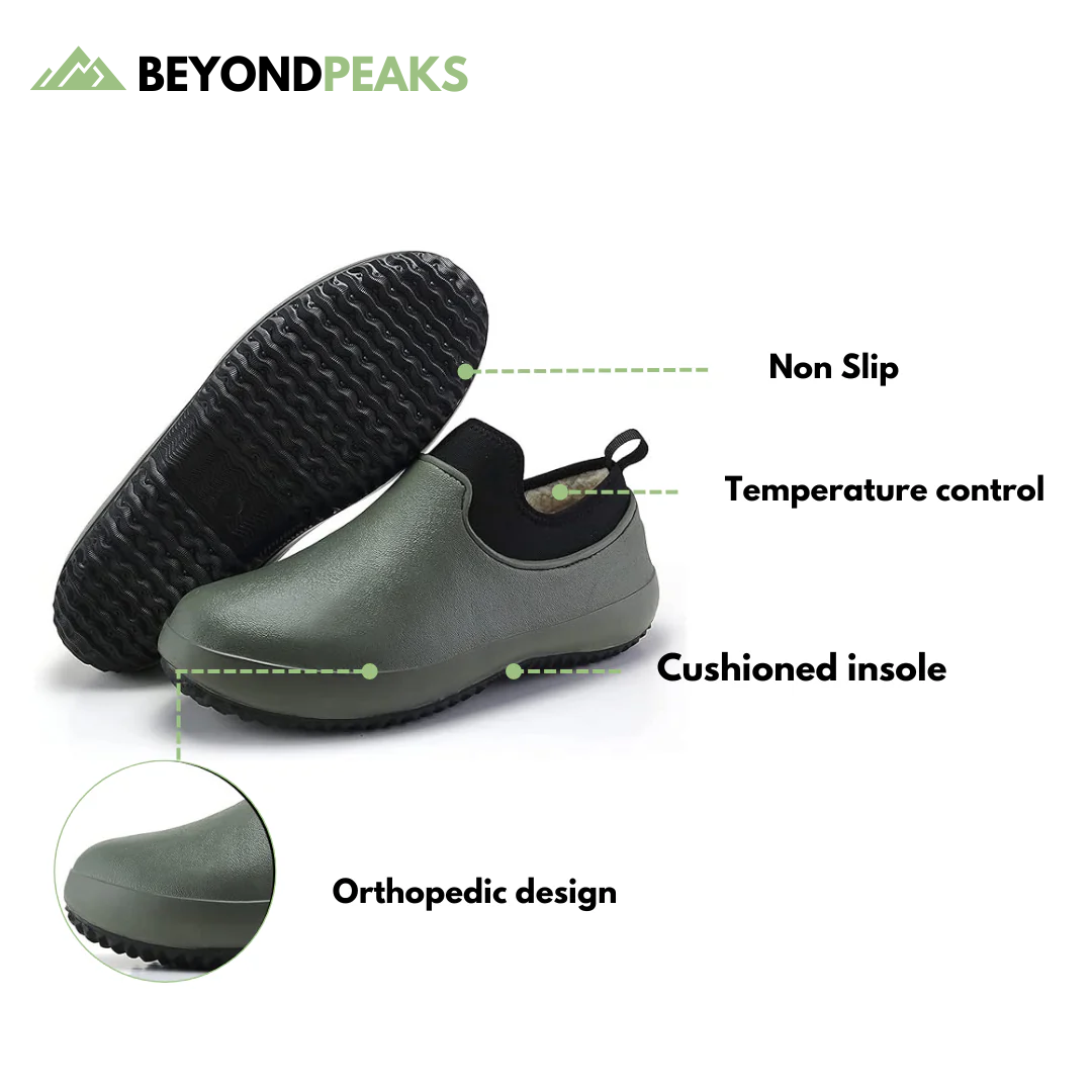 Padded Winter Shoes - Slippers - Orthopedic