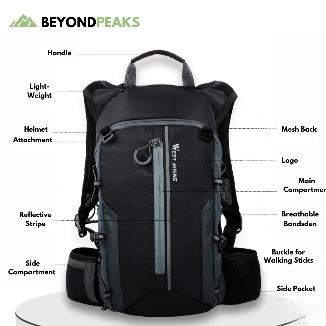 Premium Bicycle Backpack - Water System