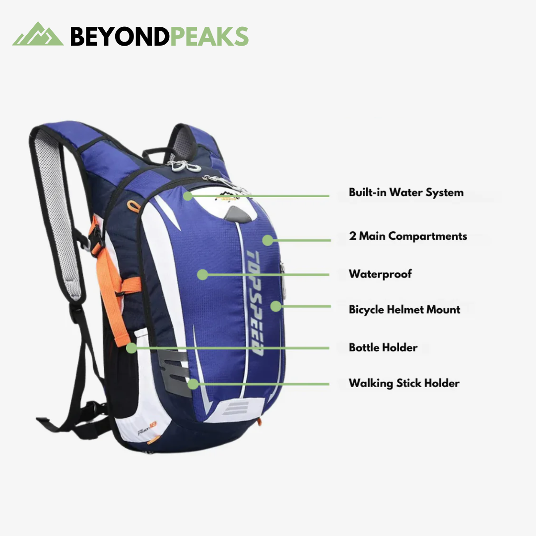 Premium Bicycle & Hiking Backpack