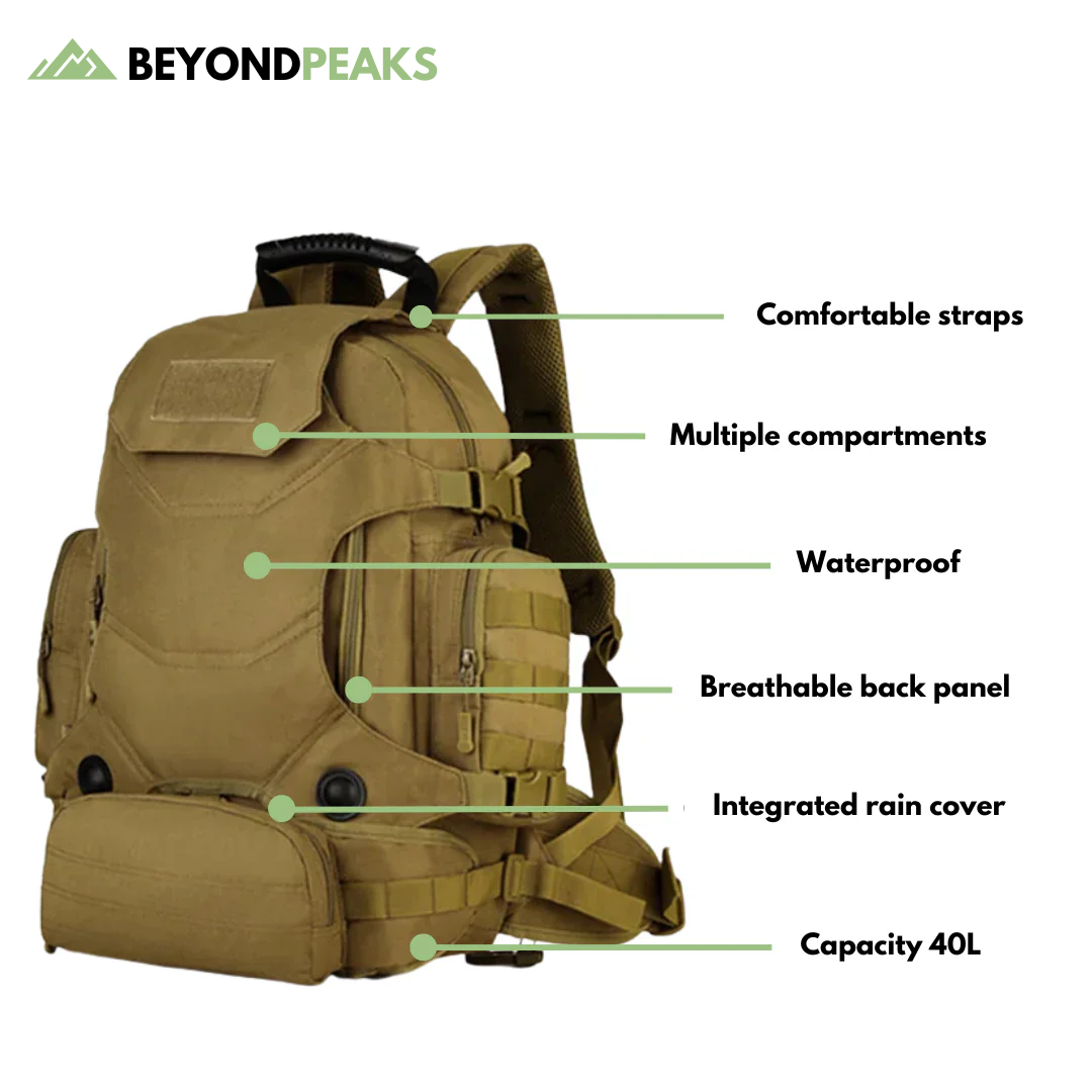 Tactical Backpack - 40L - Outdoor