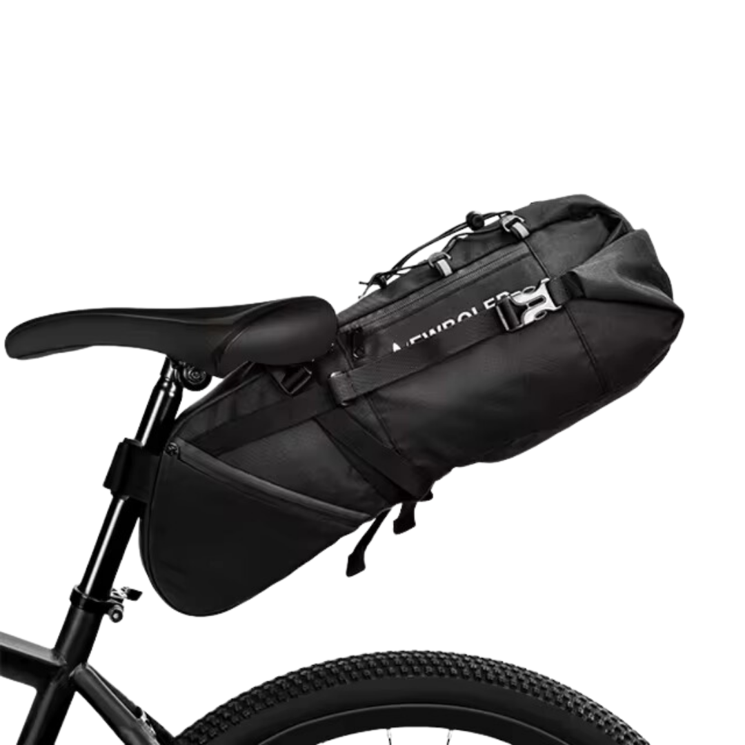 Waterproof Bike Saddle Bag - 10L Capacity