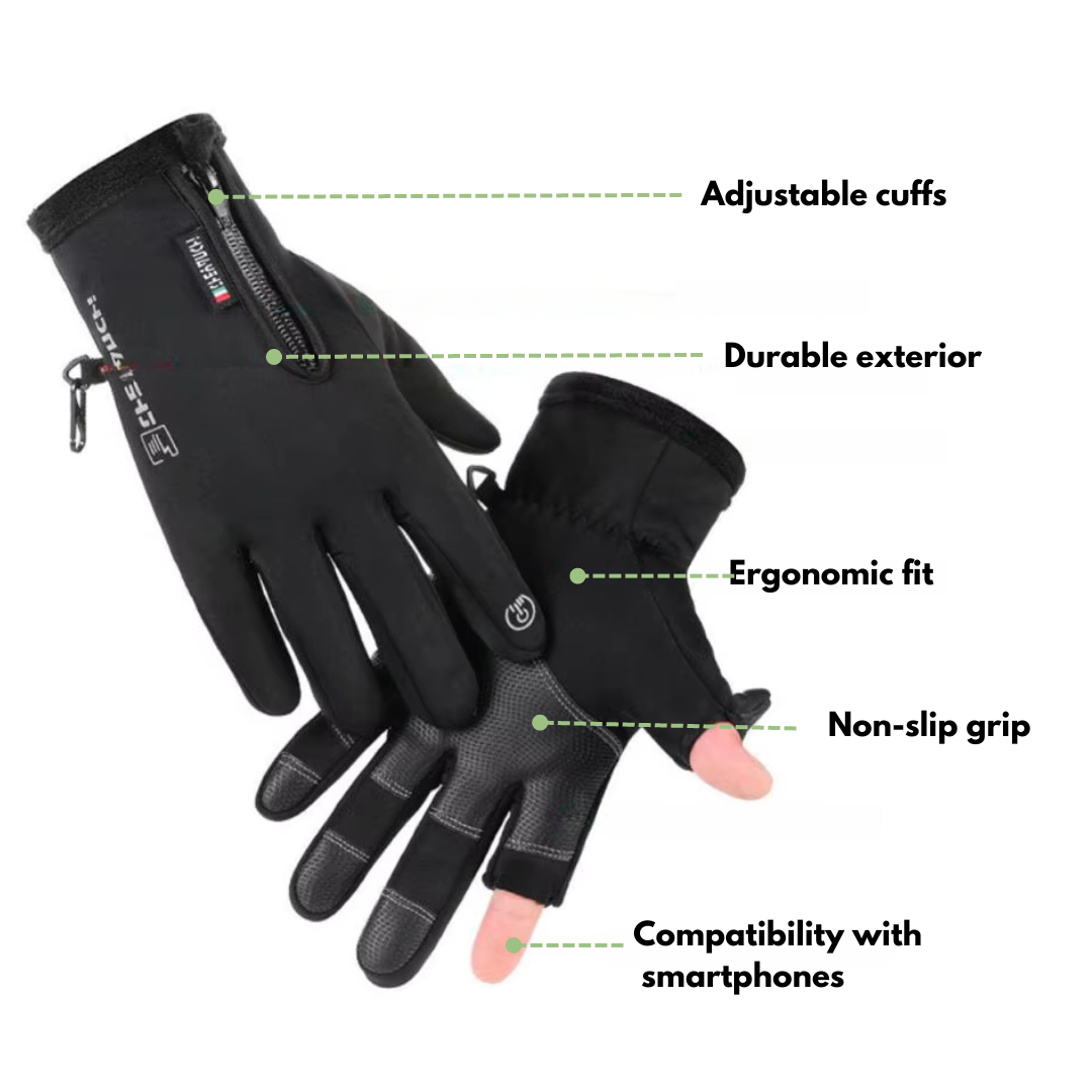 Waterproof Winter Gloves - Smartphone Operation