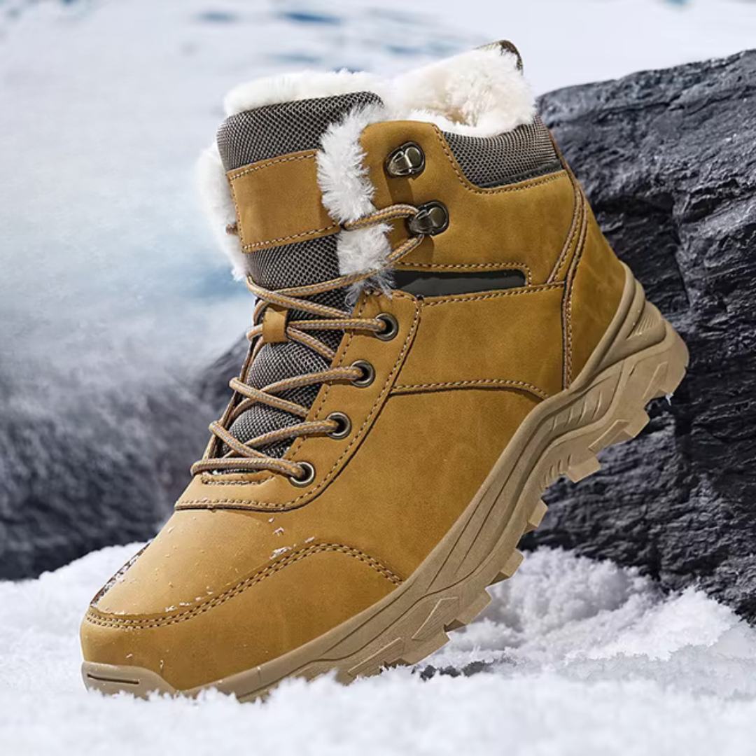 Winter Men's Hiking Shoes - Plush Lined - Waterproof