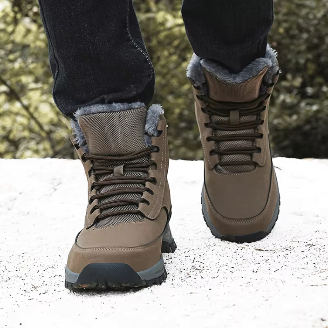 Winter Snowboots - Waterproof Lined Hiking Boots - Women & Men