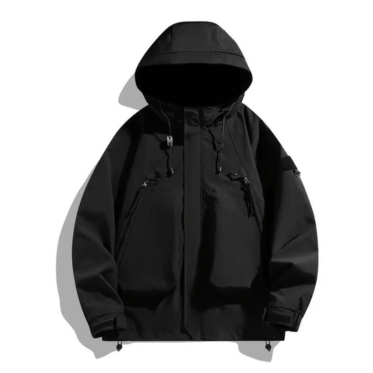 Women's Raincoat - 100% Waterproof & Windproof - Hooded